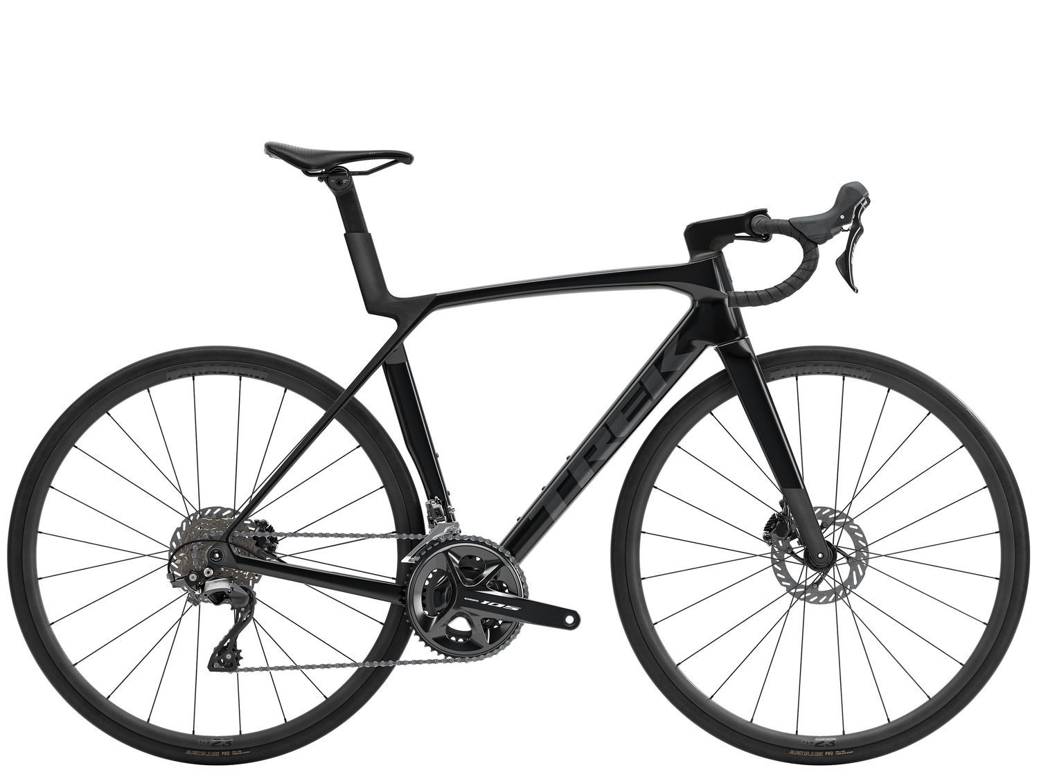 Trek Madone SL 5 Gen 8 Aero Road Bike, Color: Gloss Dark Star/Matte Deep Smoke, Size: XS (47cm)