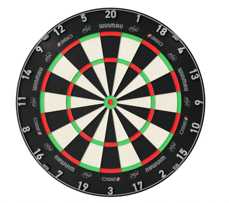 Winmau Blade 6 TC 360 Steeldartboard
