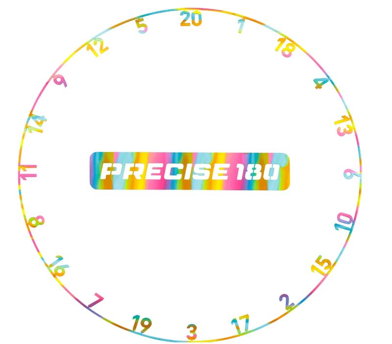 Precise 180 OnePiece Lasercut Zahlenring Candy