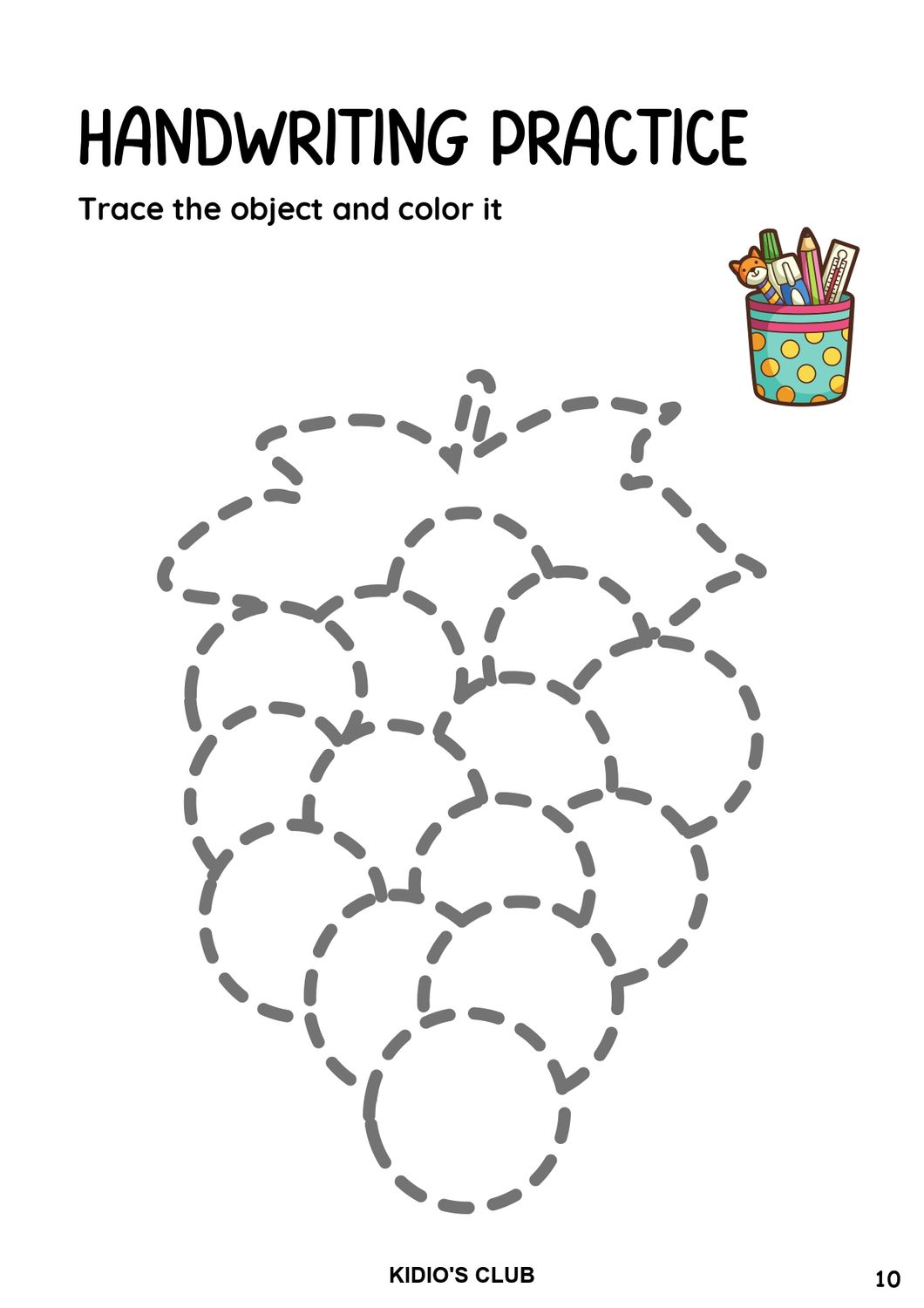 Ready, Set, Trace and color 108 pages!