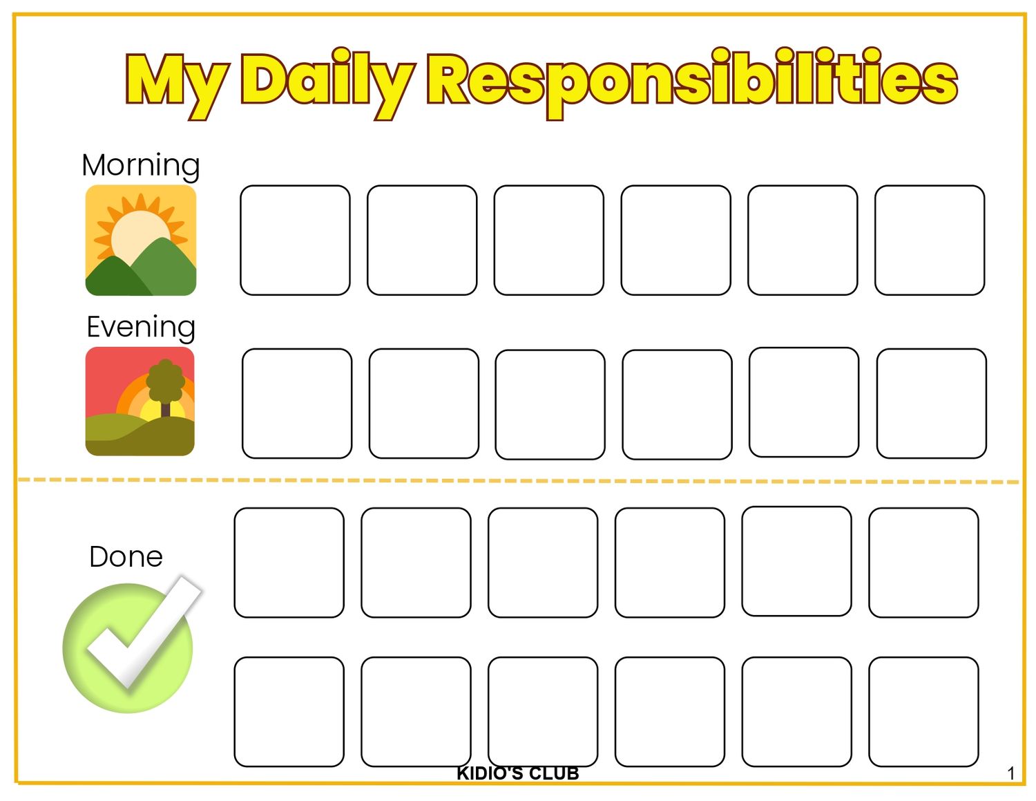 🚀🧜‍♀️ Themed Daily Goal &amp; Motivation Chart Bundle, 17 pages.