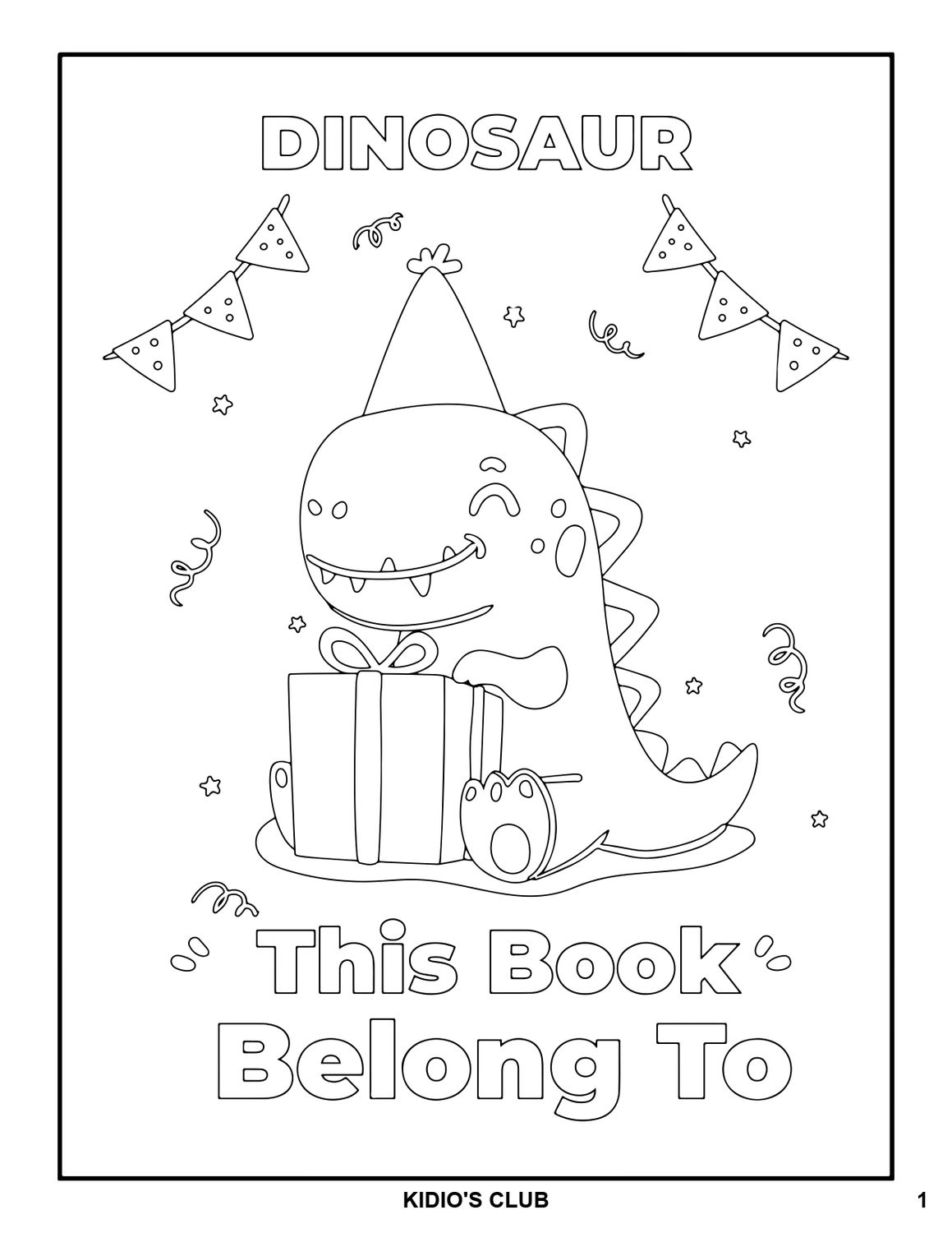 🦖 Roaring Fun Dinosaur Activity Book for Kids 171 pages.