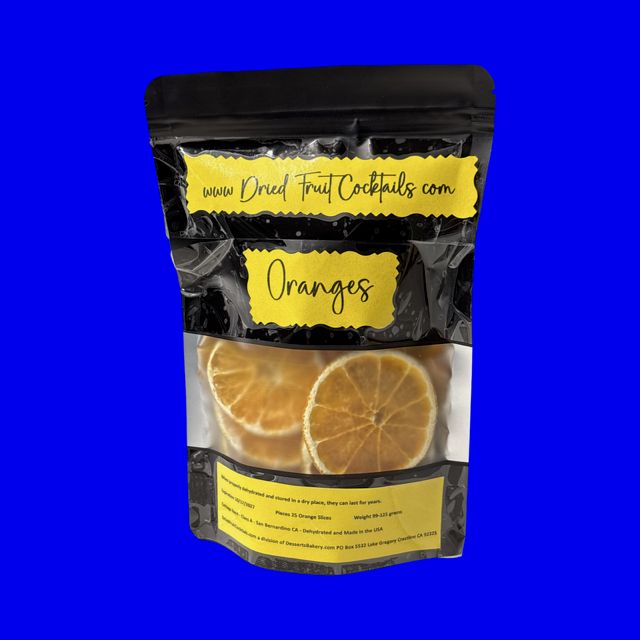 Dehydrated Dried Orange Slices 500 Pieces