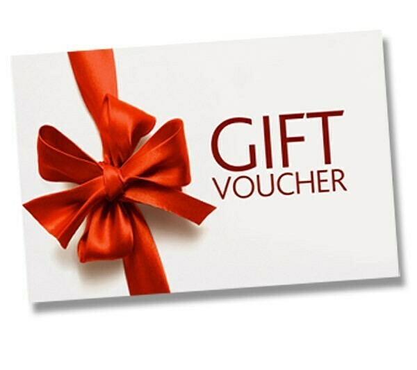 Gift vouchers - no expiry - available from $50 up to any value