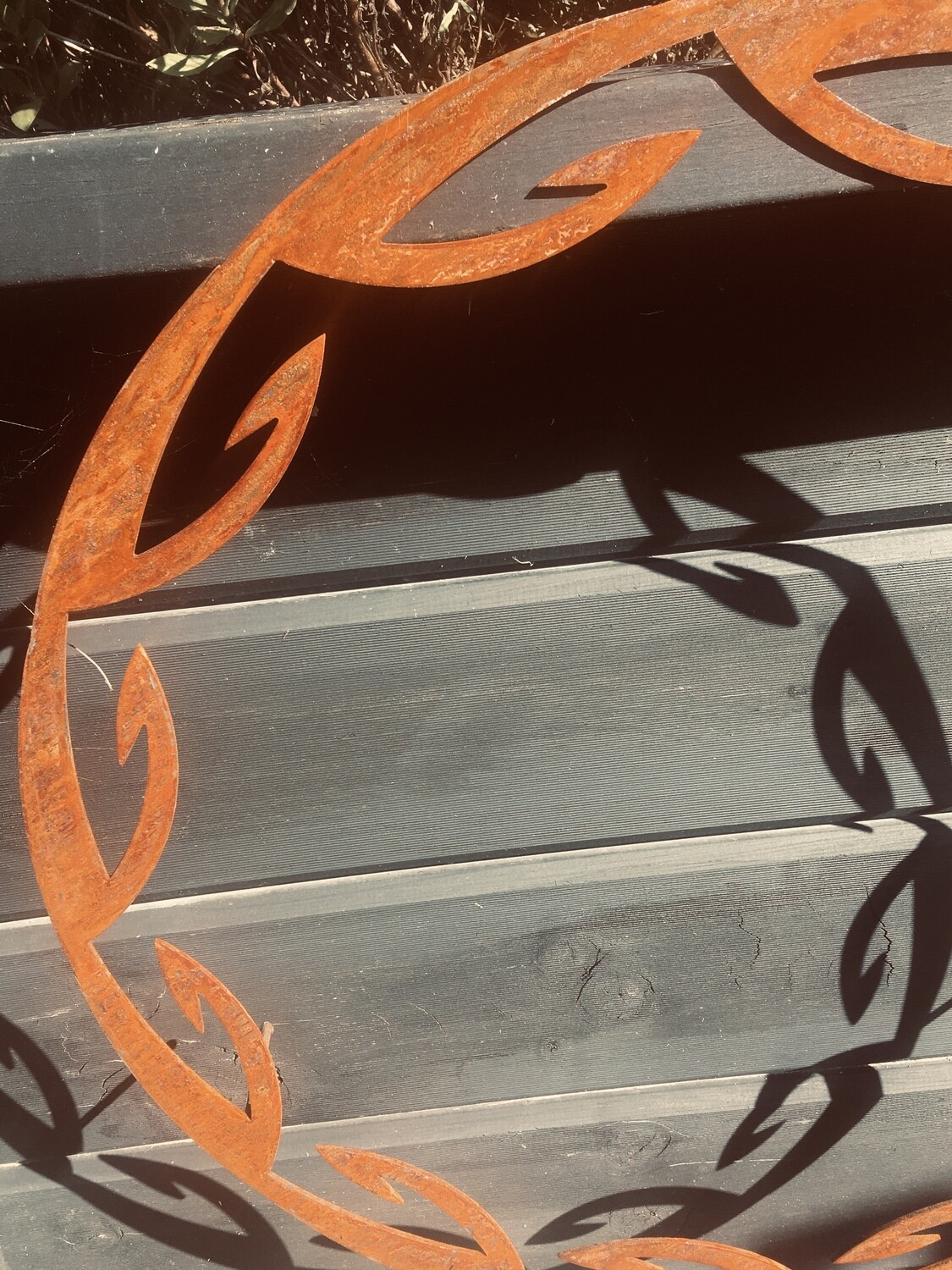 Encircle - Corten Wall Art