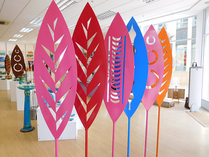 "On the bright side" Garden Spears