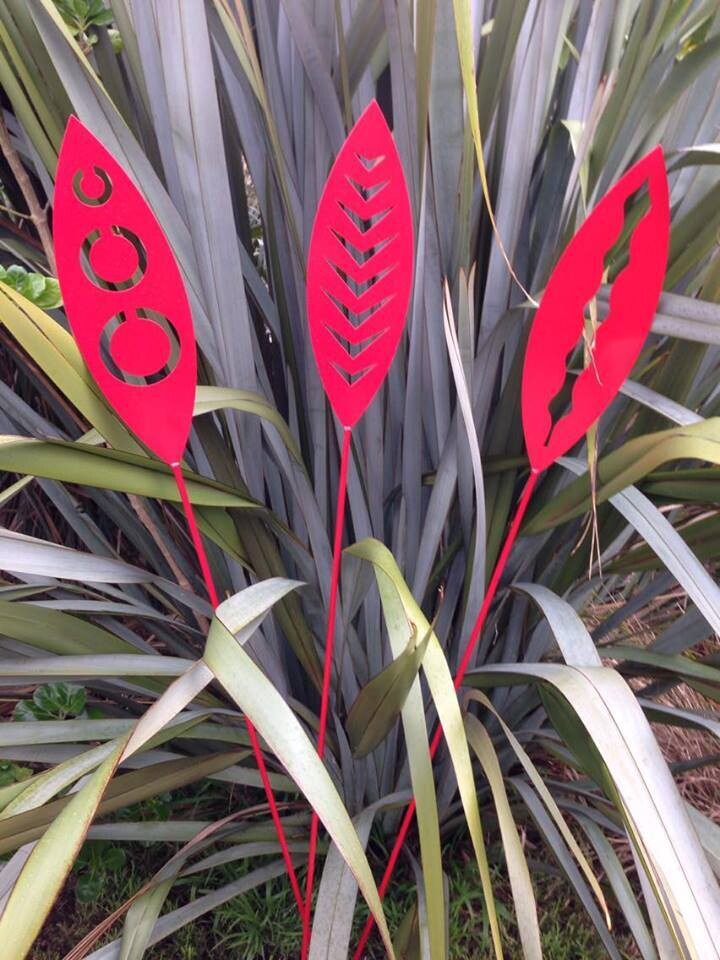 "On the bright side" Garden Spears