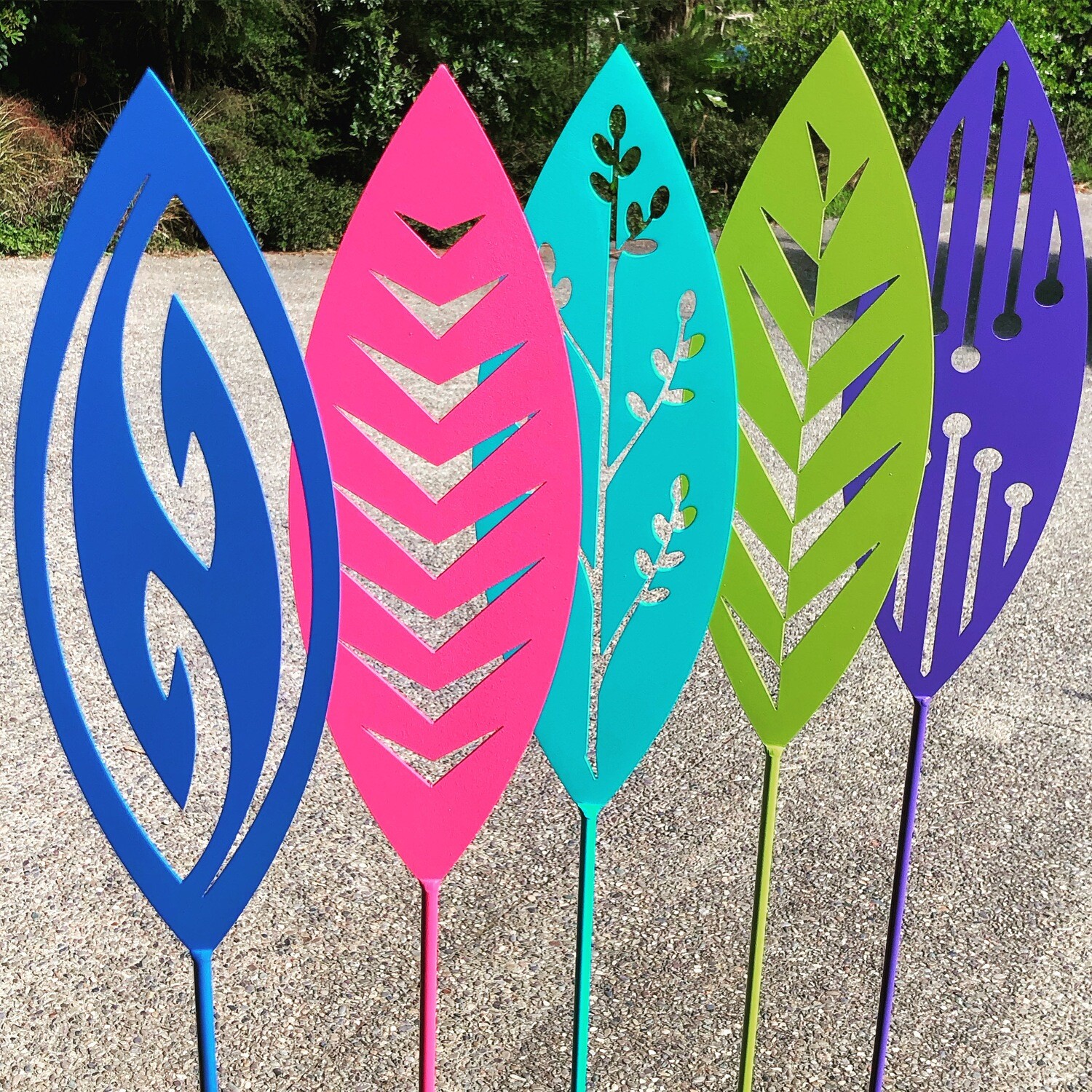 "On the bright side" Garden Spears