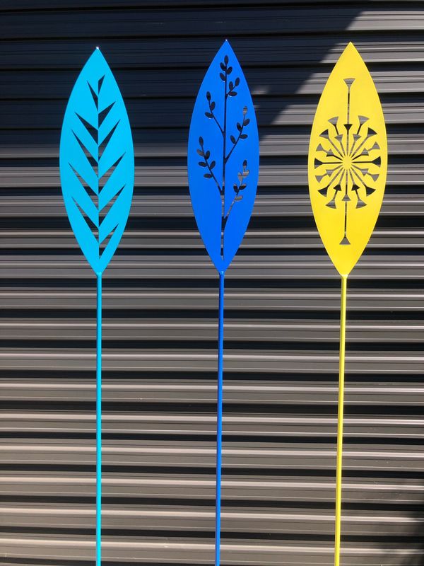 "On the bright side" Garden Spears