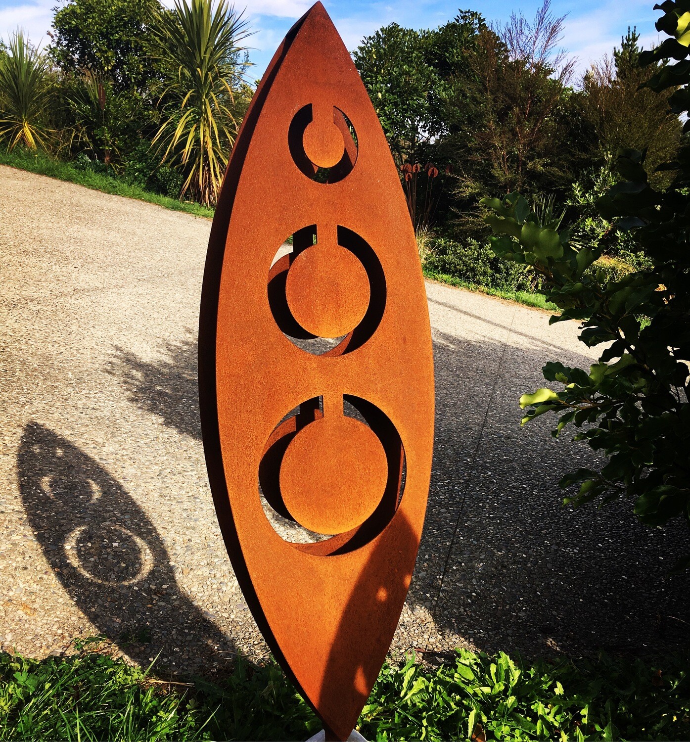 3D Corten Tribal Sculptures