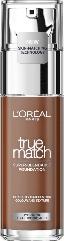 L’Oréal Paris True Match Foundation – Foundation mit natürlicher Deckkraft, Hyaluronsäure und LSF 16 – 10N – 30 ml