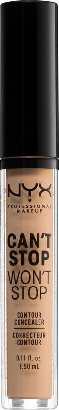 Nyx CanAt Stop WonAt Stop Kontur-Concealer mit vollständiger Abdeckung, mittleres Olivgrün, 3,5 ml