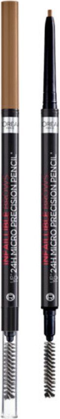L&#39;Oréal Paris Infaillible Brow 24H Filling Micro Precision Pencil Ultradun Wenkbrauwpotlood - 5.0 light brunette - 4.5 gr - Vegan formulle