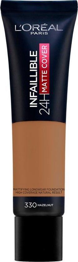 Infaillible 24h Matte Cover Foundation 330 Haselnuss