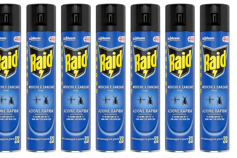 6 x Raid Mückenschutzspray 400ml