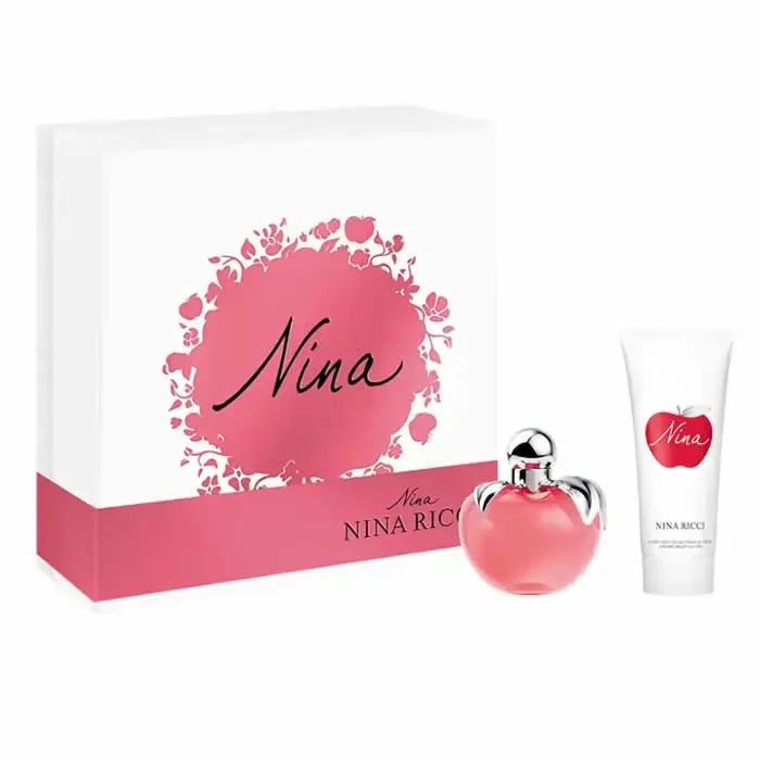 Nina Ricci Nina Eau De Toilette Spray 50ml Set 2 Artikel