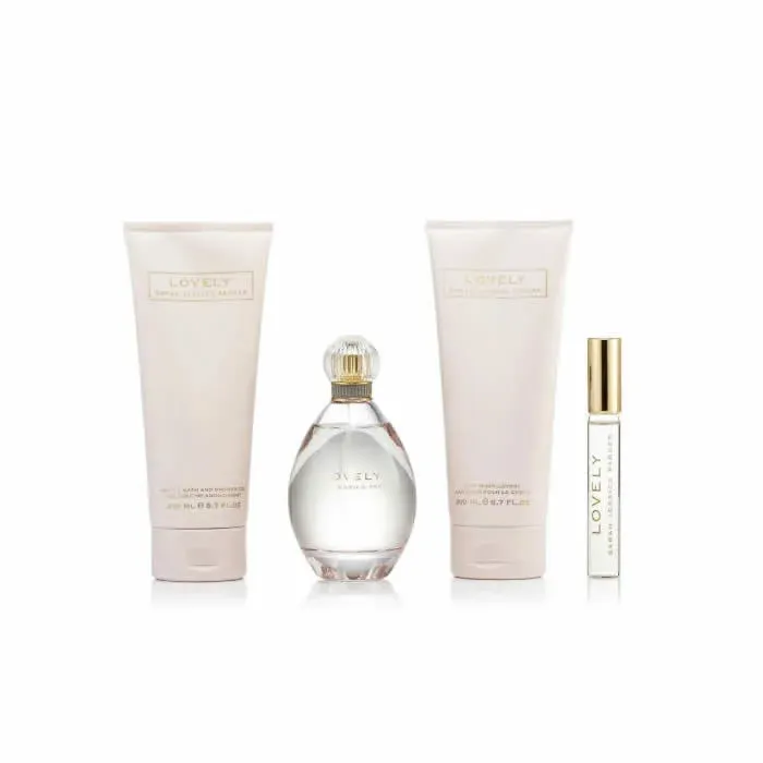 Sarah Jessica Parker Lovely Eau De Parfum Spray 100ml Set 4 Artikel