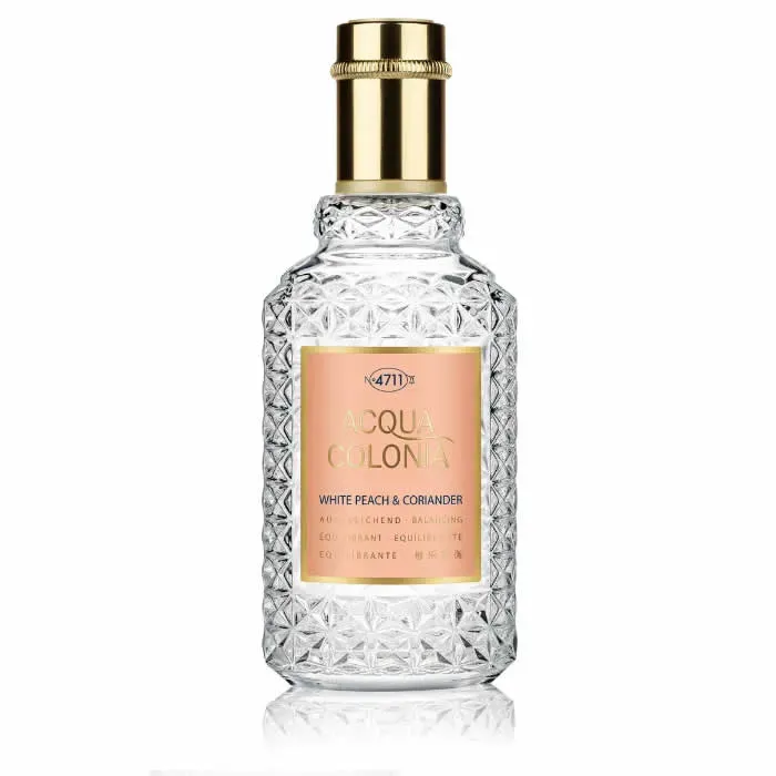 4711 Acqua Colonia White Peach &amp; Coriander Eau De Cologne Spray 100ml
