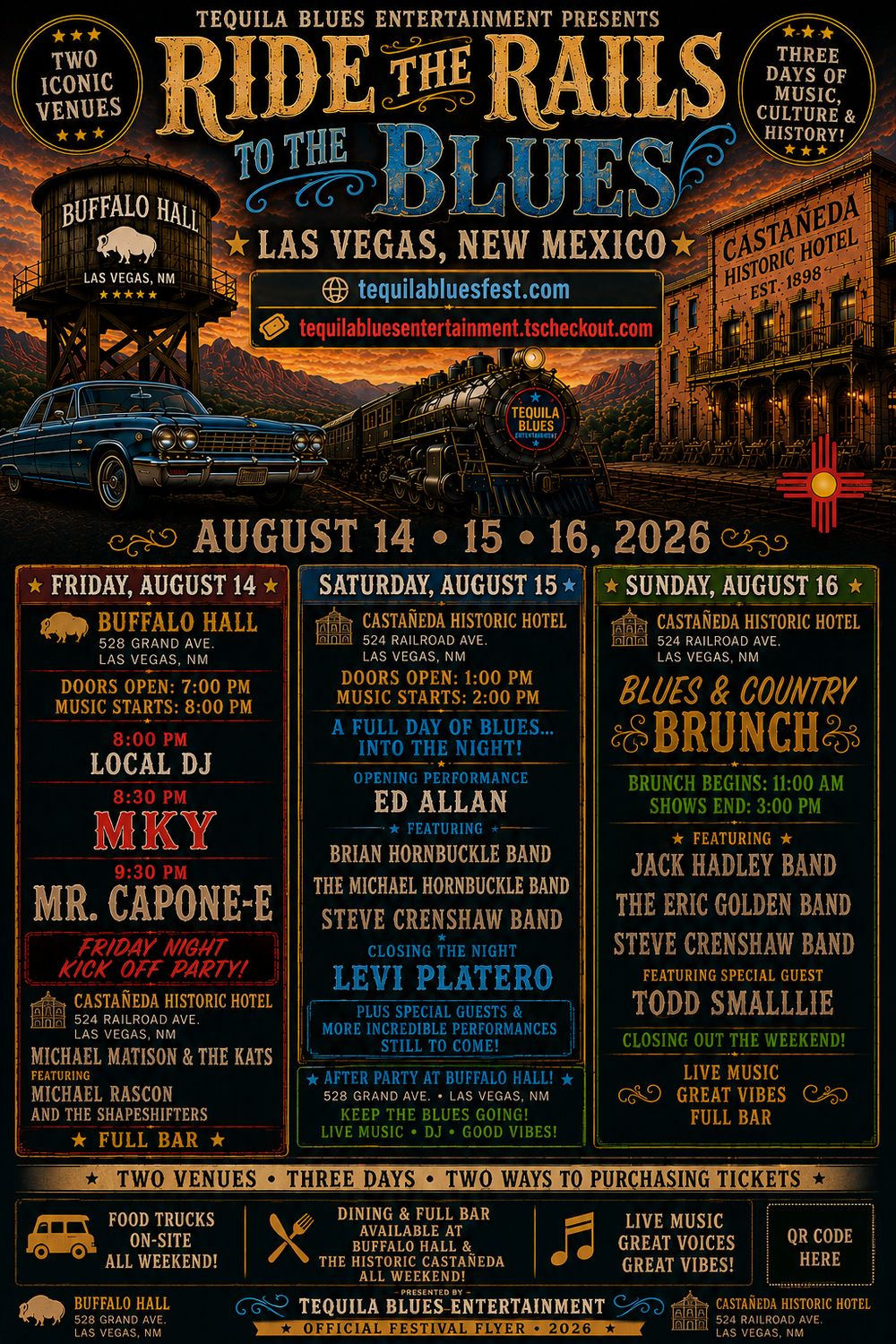 Ride the Rails to the Blues Festival