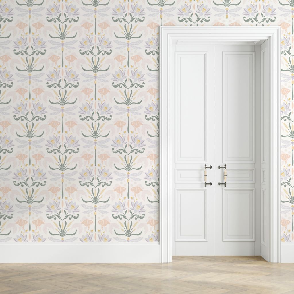 Art Nouveau Inspired Wallpaper