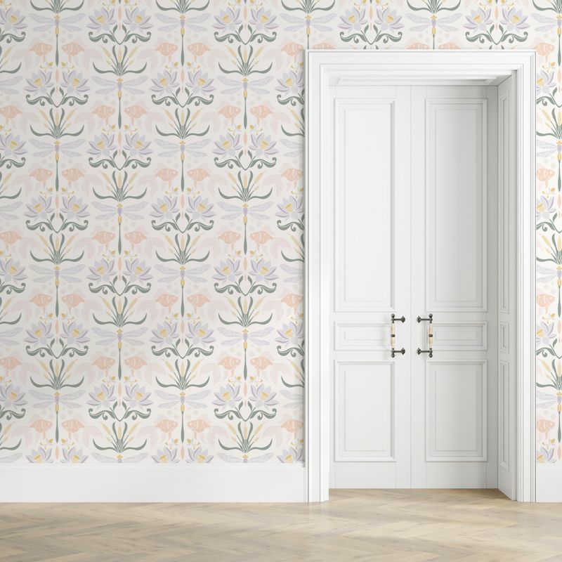 Art Nouveau Inspired Wallpaper