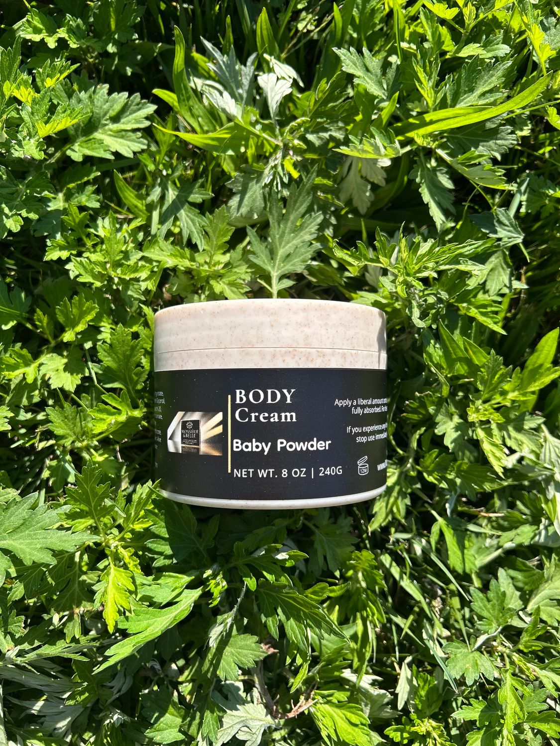 Baby Powder Body Cream (8oz)
