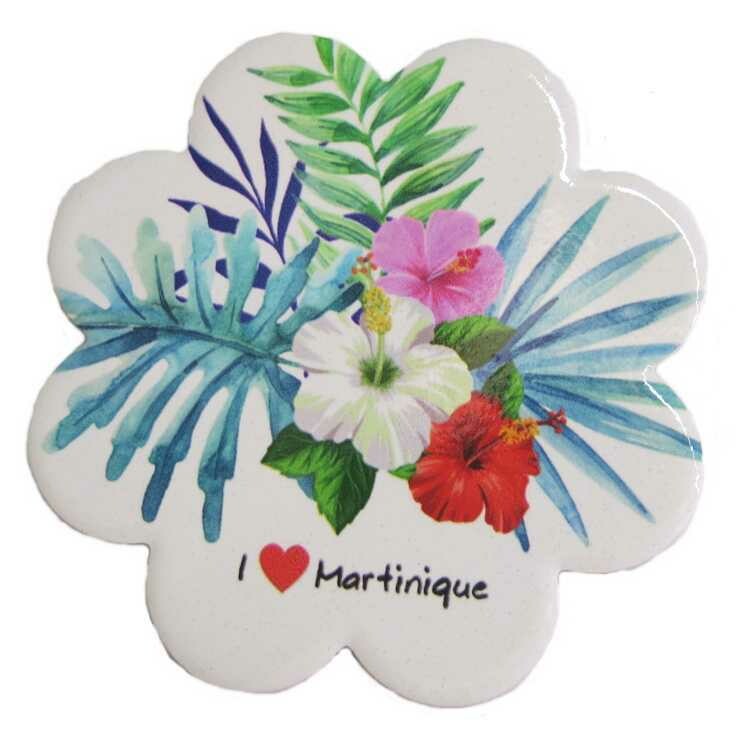 SOUS-VERRE MARTINIQUE - HIBISCUS RBR