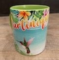 CHOPE BICOLORE MARTINIQUE - VERT COLIBRI PLAGE