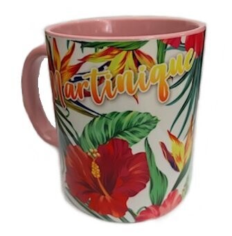 CHOPE BICOLORE MARTINIQUE - ROSE 3 HIBISCUS