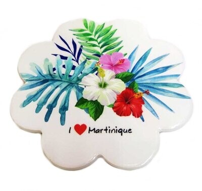 DESSOUS DE PLAT MARTINIQUE - HIBISCUS RBR