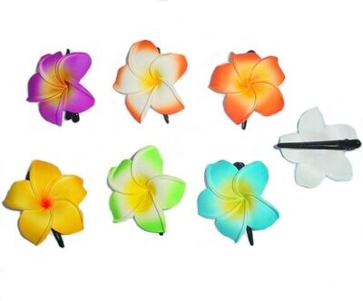 PINCE A CHEVEUX FRANGIPANIER 1 FLEUR