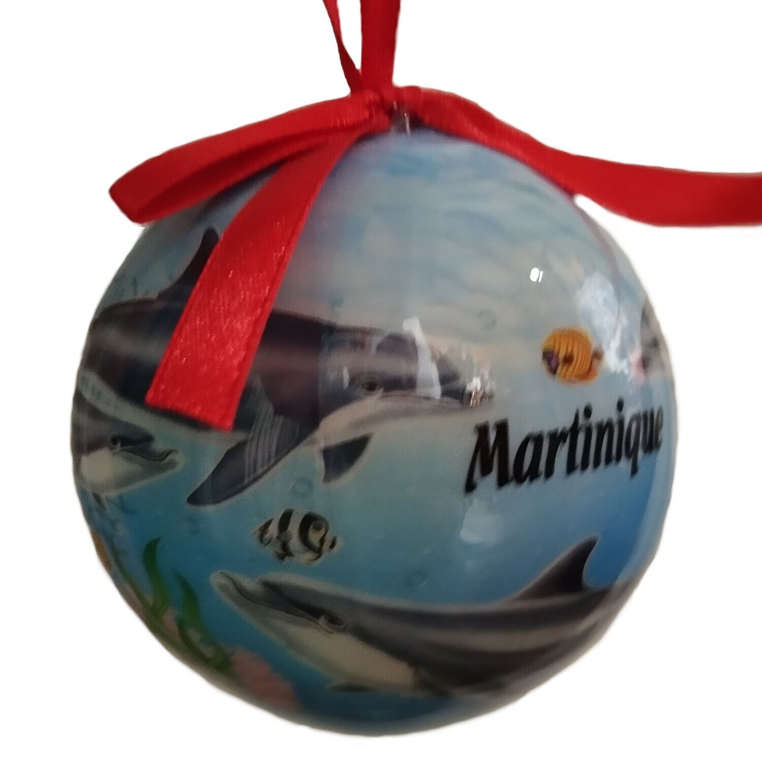 BOULE DECO POUR ARBRE DE NOEL - DAUPHINS