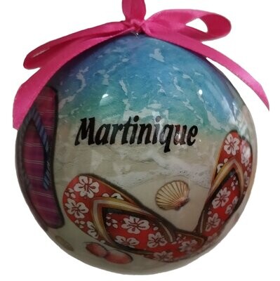 BOULE DECO POUR ARBRE DE NOEL - TONGS