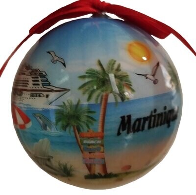 BOULE DECO POUR ARBRE DE NOEL - PAQUEBOT
