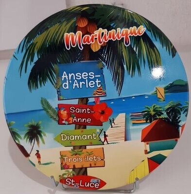 DESSOUS DE PLAT MARTINIQUE  - TOTEM PONTON