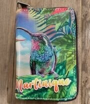 PORTE-MONNAIE RIGIDE PETIT MARTINIQUE - ONE COLIBRI