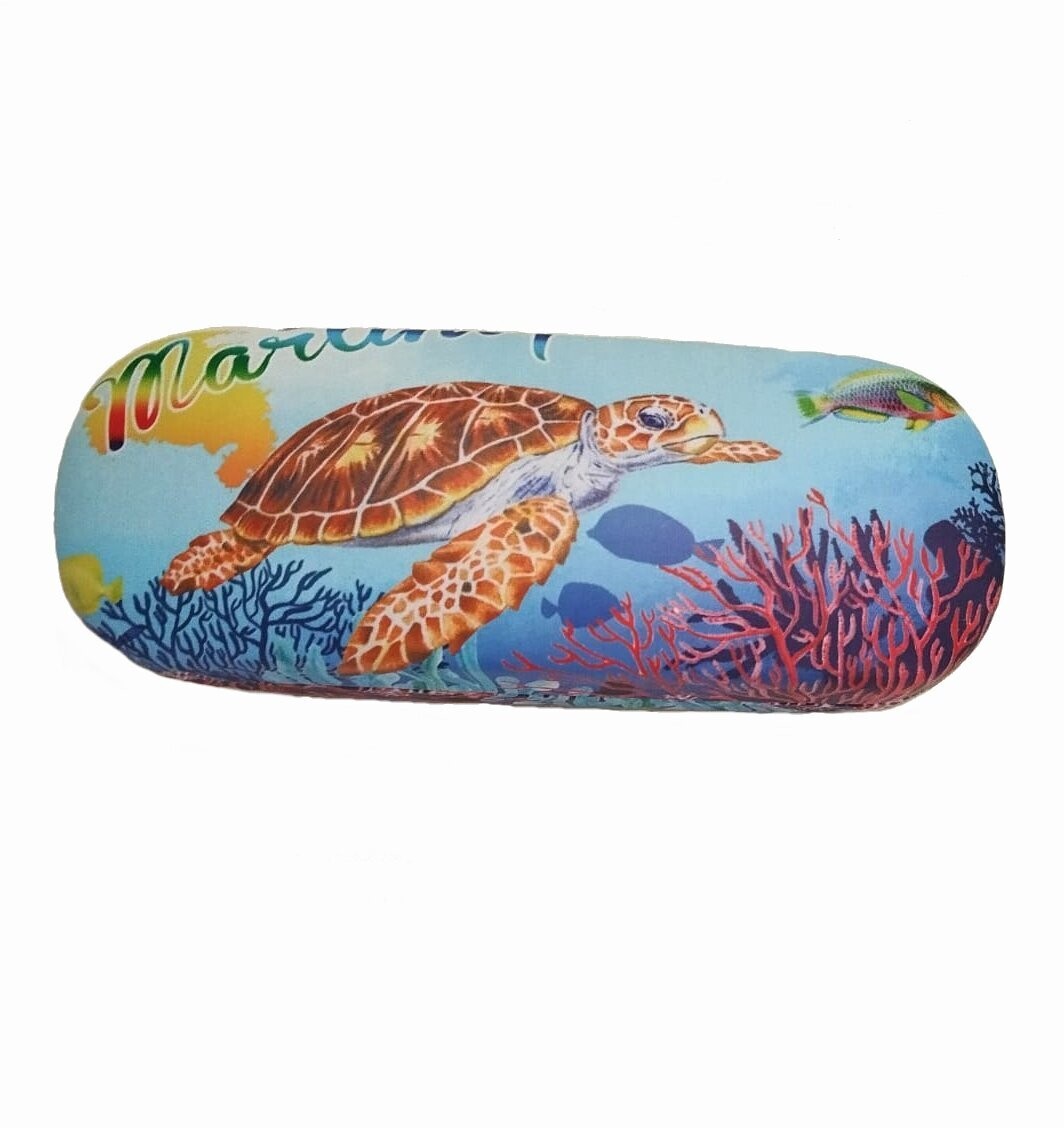 ETUI A LUNETTES MARTINIQUE - TORTUE CARTE