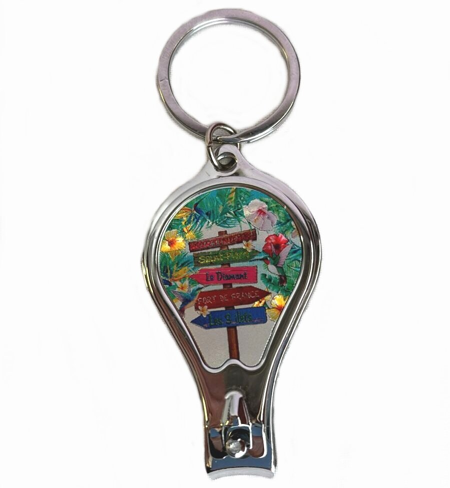 PORTE-CLES COUPE ONGLES MARTINIQUE - TOTEM