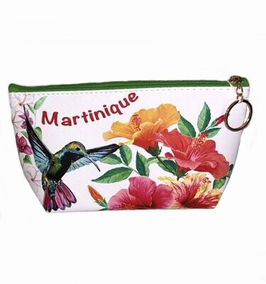 TROUSSE DE MAQUILLAGE MARTINIQUE - COLIBRI 4 HIBISCUS