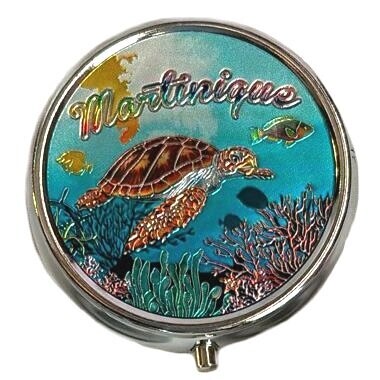 PILULIER MARTINIQUE - TORTUE CARTE