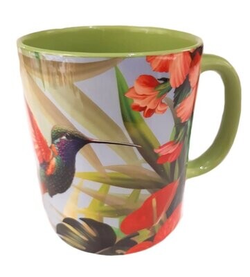 CHOPE BICOLORE MARTINIQUE - VERT COLIBRI AILE ROUGE