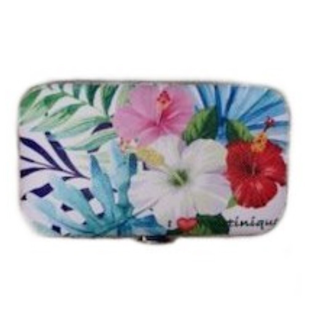 SET DE MANUCURE MARTINIQUE 6 ACCESSOIRES - HIBISCUS RBR