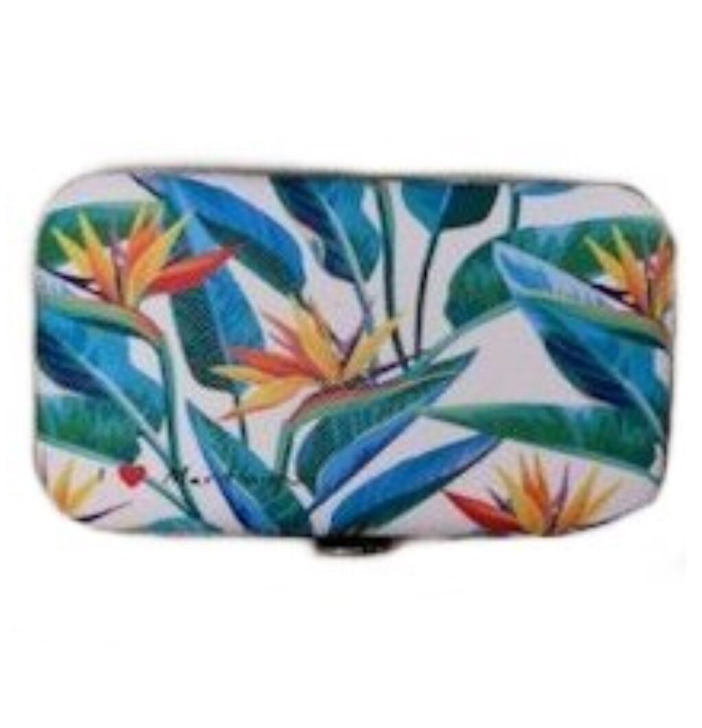 SET DE MANUCURE MARTINIQUE 6 ACCESSOIRES - OISEAU DE PARADIS