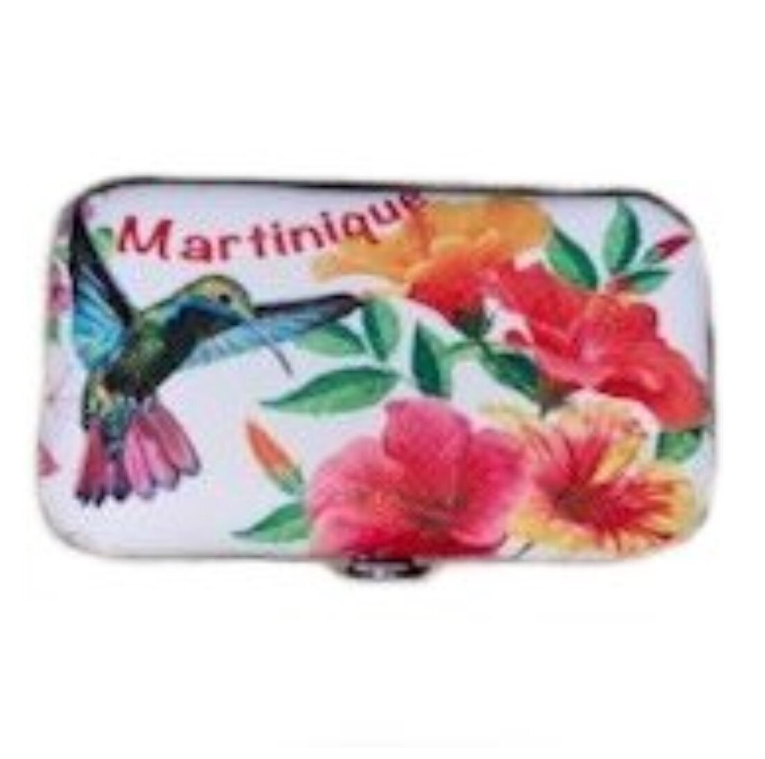 SET DE MANUCURE MARTINIQUE 6 ACCESSOIRES - COLIBRI 4 HIBISCUS