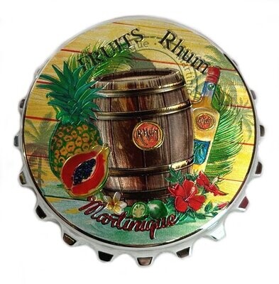 AIMANT DECAPSULEUR MARTINIQUE - TONNEAU RHUM