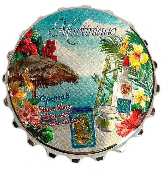 AIMANT DECAPSULEUR MARTINIQUE - TIKI TI PUNCH