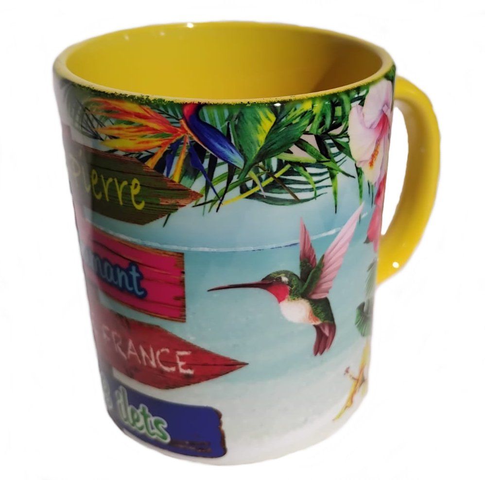 CHOPE BICOLORE MARTINIQUE - JAUNE TOTEM