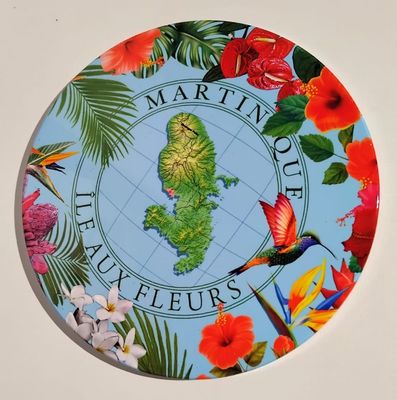 DESSOUS DE PLAT MARTINIQUE - ILE AUX FLEURS