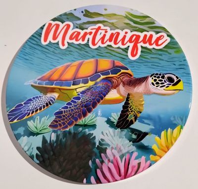DESSOUS DE PLAT MARTINIQUE  - TORTUE NOUVEAU