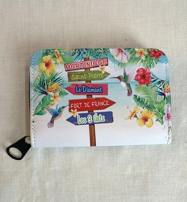 PORTE-MONNAIE RIGIDE PETIT MARTINIQUE - TOTEM
